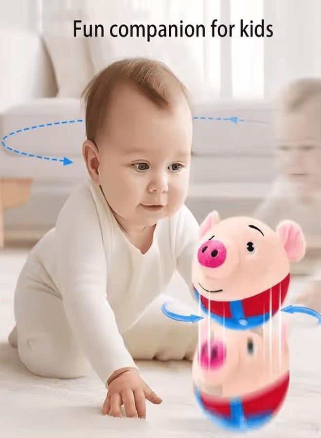 Bindex Dancing and Singing Piglet | Active Moving Plush Soft Stuffed Toy | Moving Interactive Dog Plaything Washable Cartoon Pig | Plush Sound Electronic Shake | Lightweight Best Gift for Kids - Image 4